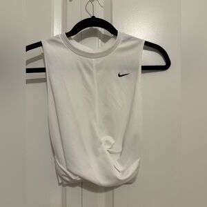 Nike Women's White Muscle Tee